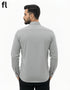 Grey Chambray Casual Shirt